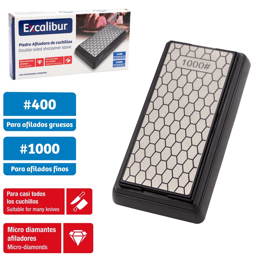 AFILADOR DE CUCHILLO EXCALIBUR 10-714