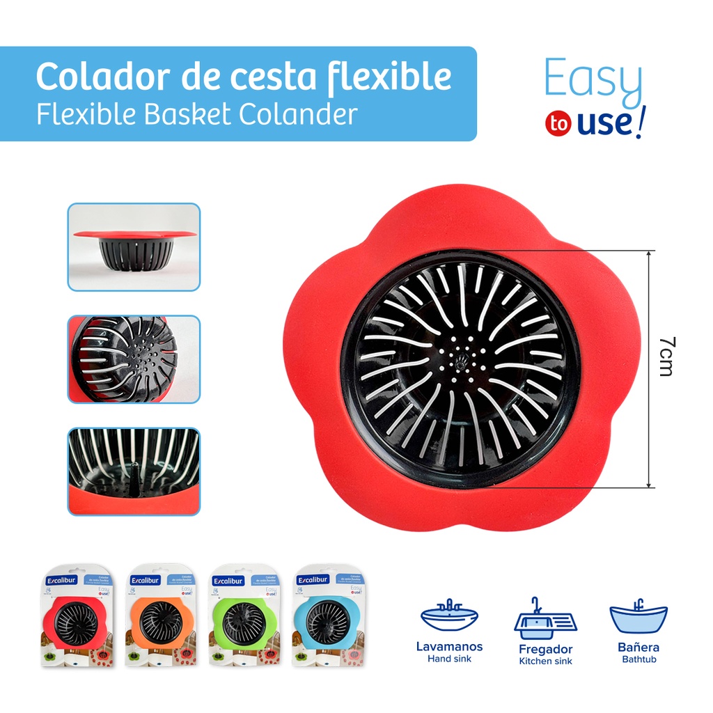 CESTA P/FREGADERO EXCALIBUR 10-536
