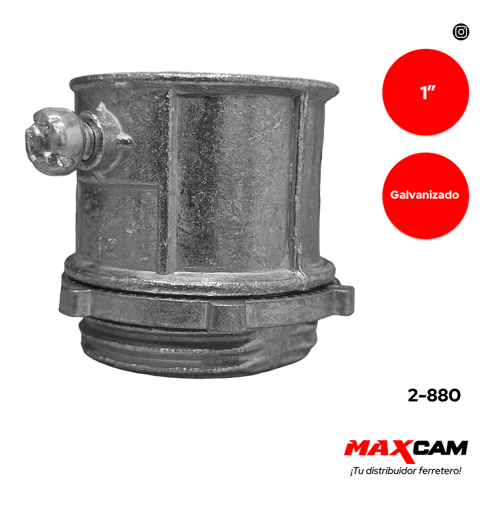 CONECTOR EMT 1" x UNID DB 2-880
