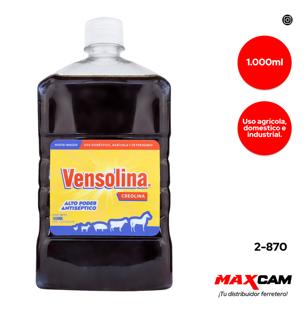 CREOLINA VENSOLINA x 1 LT VENSOL 2-870