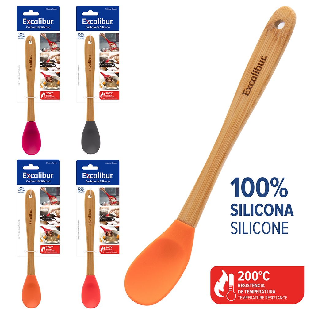 CUCHARA DE SILICONA EXCALIBUR 10-557