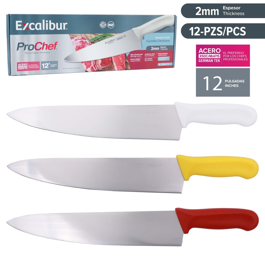 CUCHILLO 12" EXCALIBUR 10-552