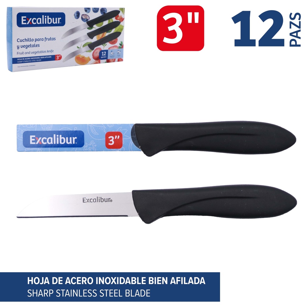 CUCHILLO 3" EXCALIBUR 10-584