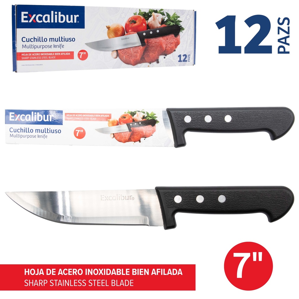 CUCHILLO 7" EXCALIBUR 10-598