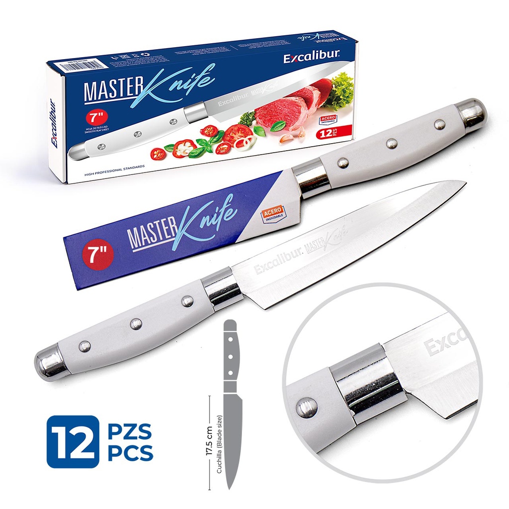 CUCHILLO DE COCINA 7" EXCALIBUR 10-571