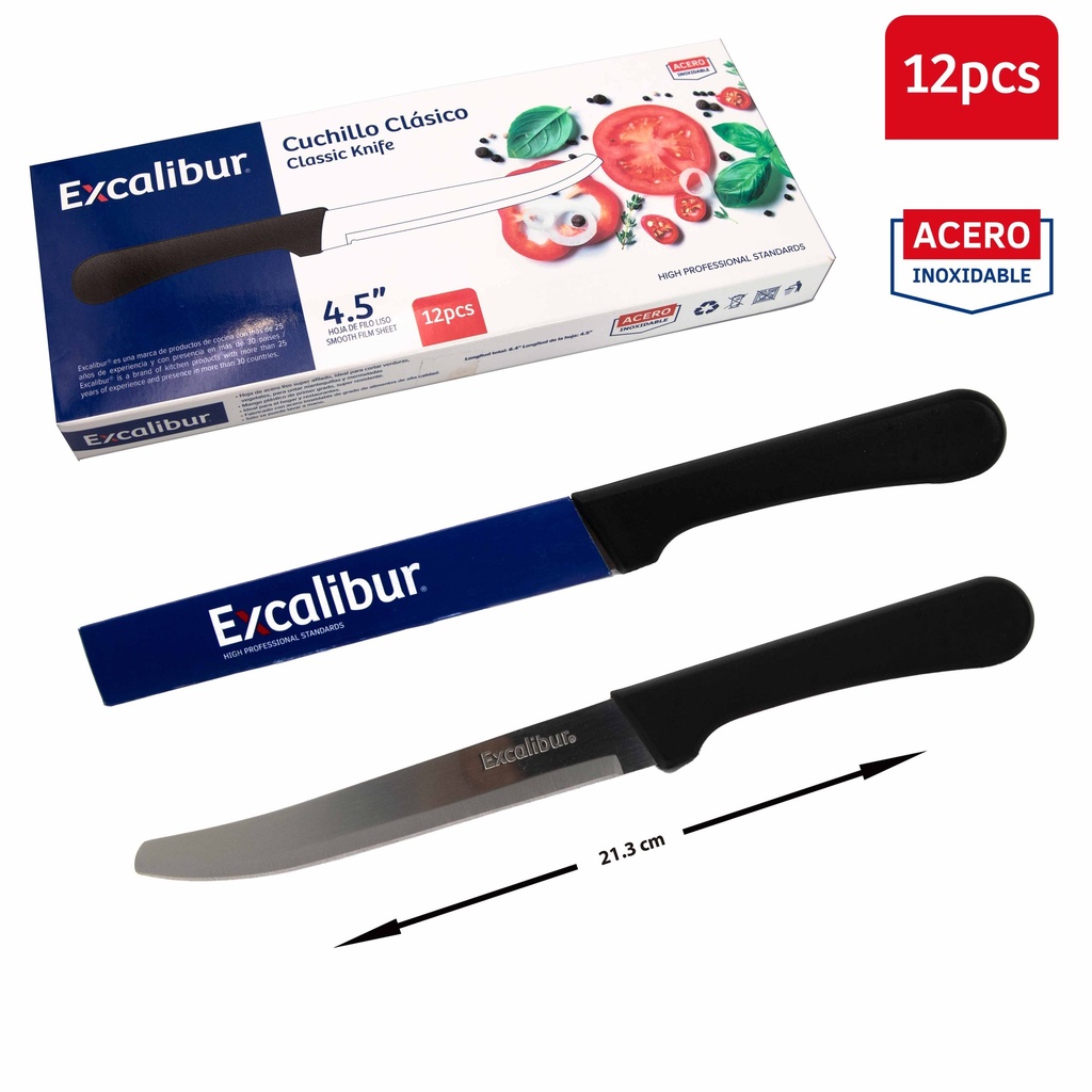 CUCHILLO DE MESA EXCALIBUR 10-727