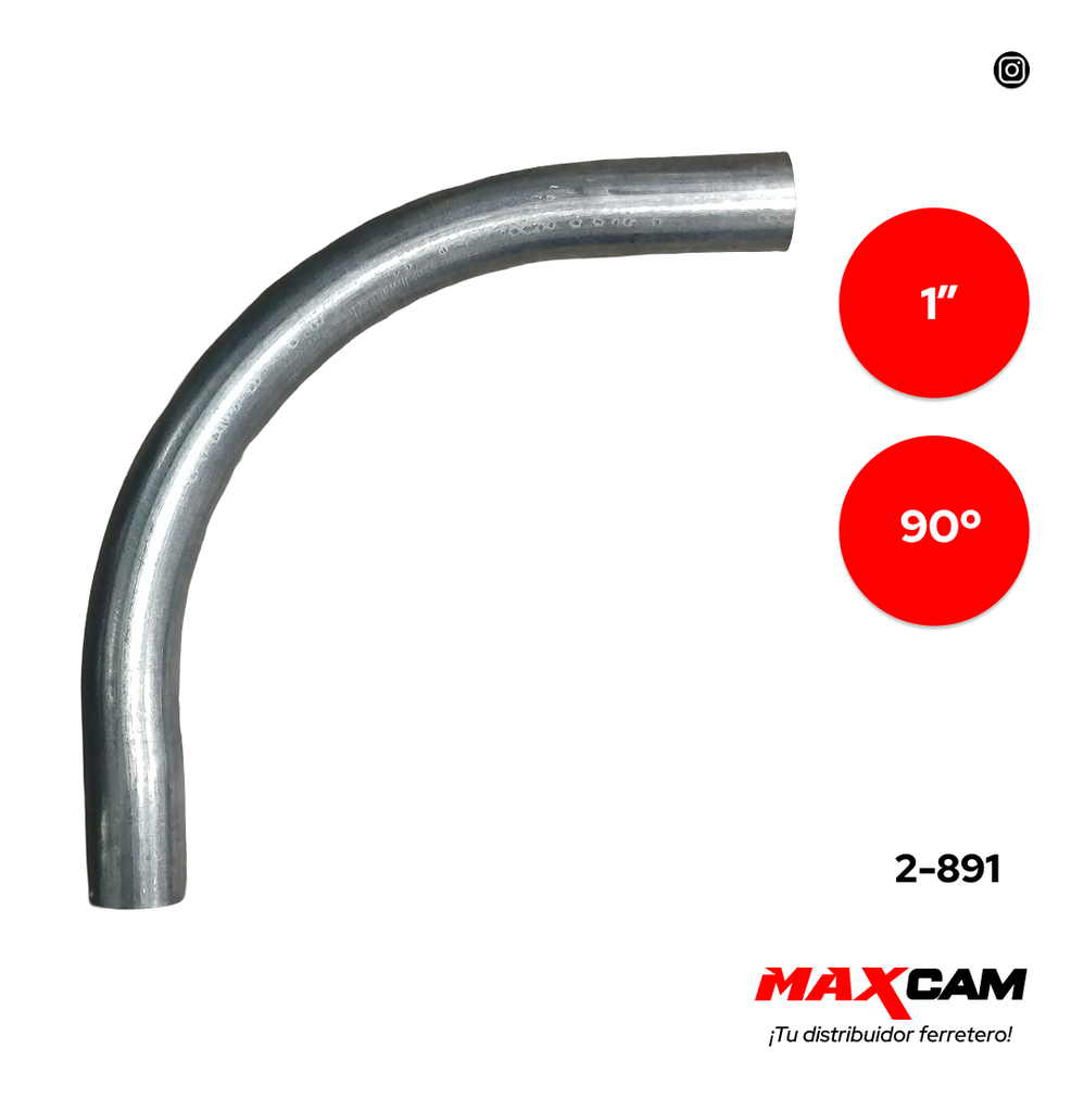 CURVA EMT 1" x UNID DB 2-891