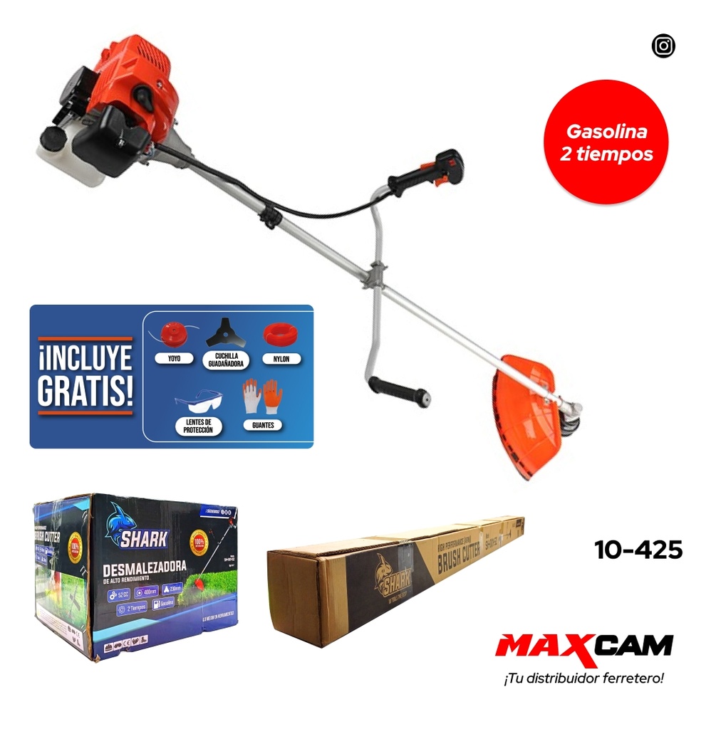 DESMALEZADORA 52CC + ACC SHARK 10-425