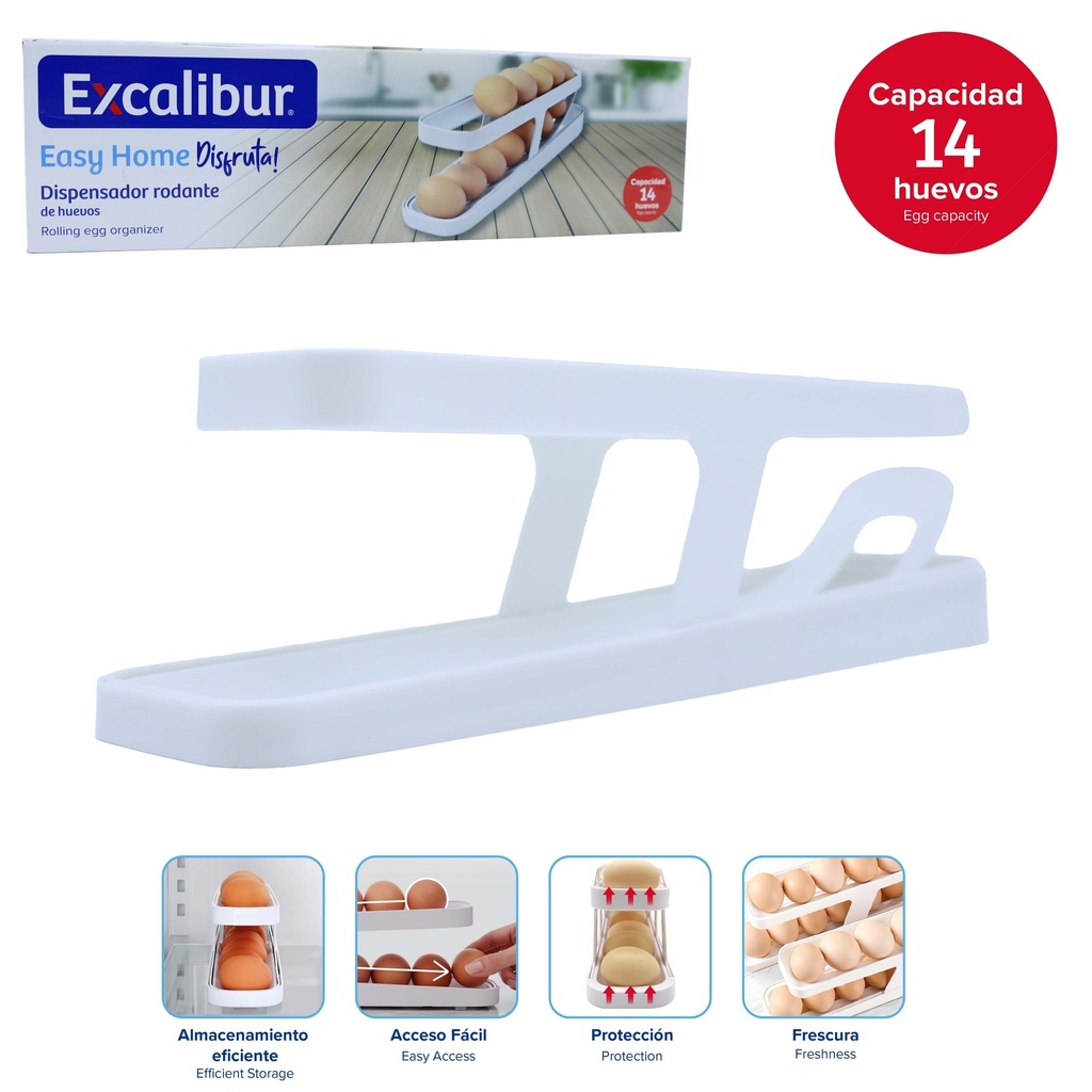 DISPENSADOR DE HUEVOS EXCALIBUR 10-754