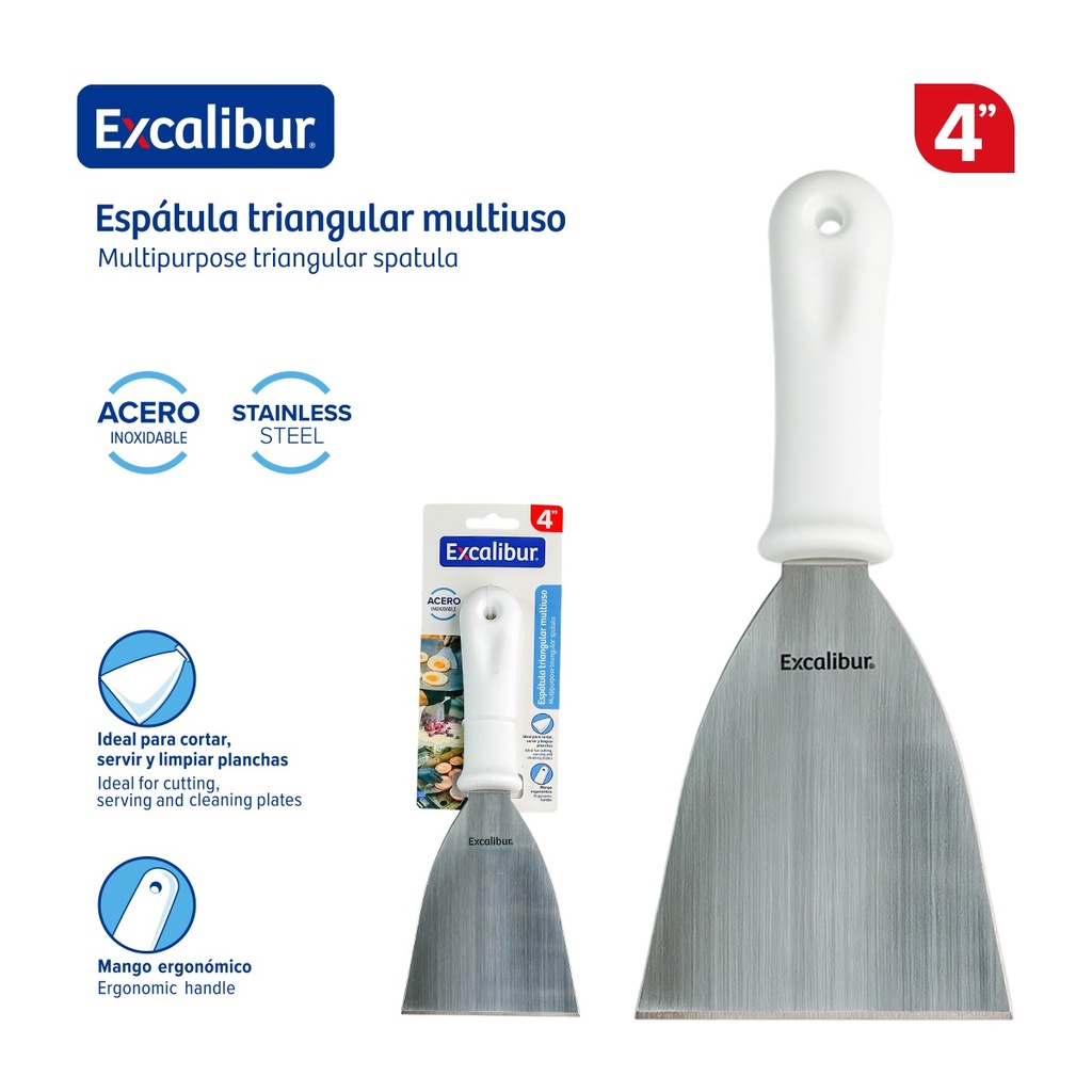 ESPATULA RECTA 4" EXCALIBUR 10-769