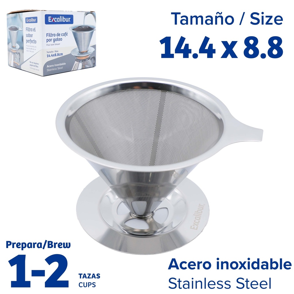 FILTRADOR DE CAFE POR GOTEO EXCALIBUR 10-688