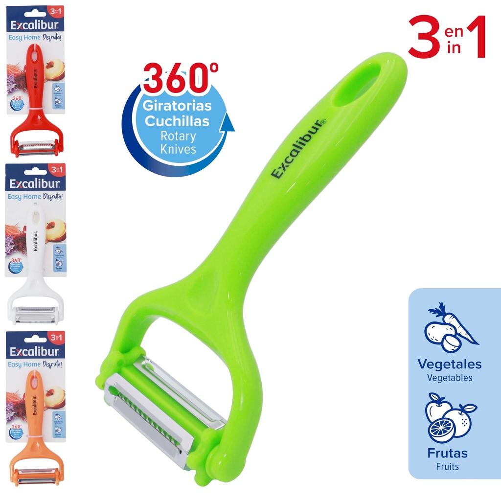 PELADOR DE VEGETALES EXCALIBUR 10-597