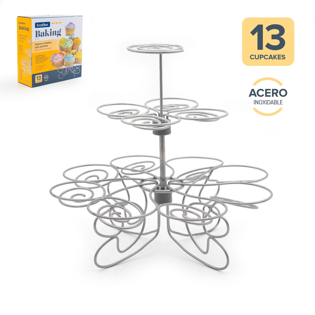 PORTA CUPCAKES EXCALIBUR 10-607