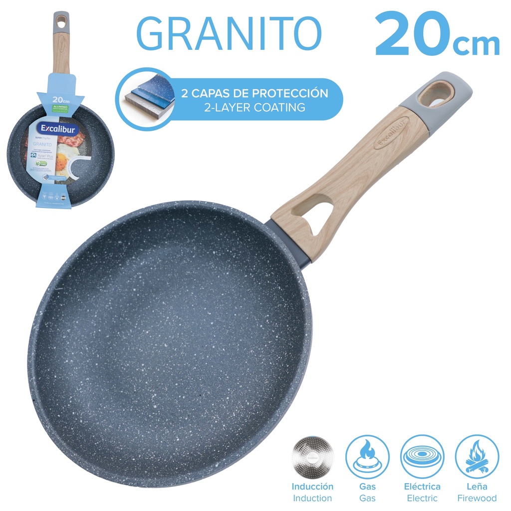 SARTEN 20CM EXCALIBUR 10-662