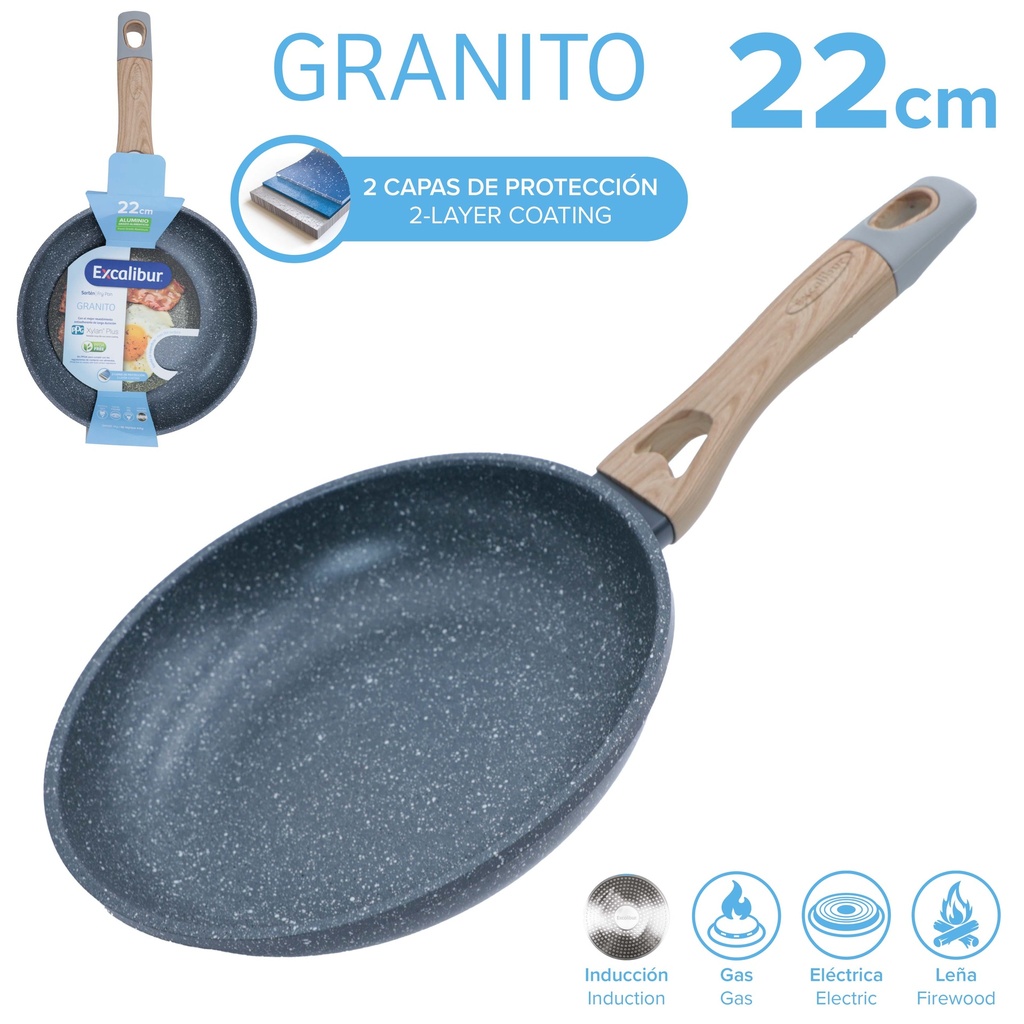 SARTEN 22CM EXCALIBUR 10-625