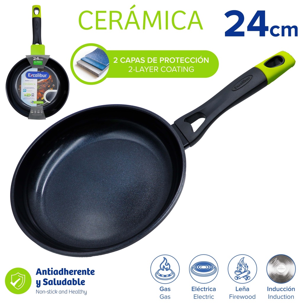 SARTEN 24CM EXCALIBUR 10-637