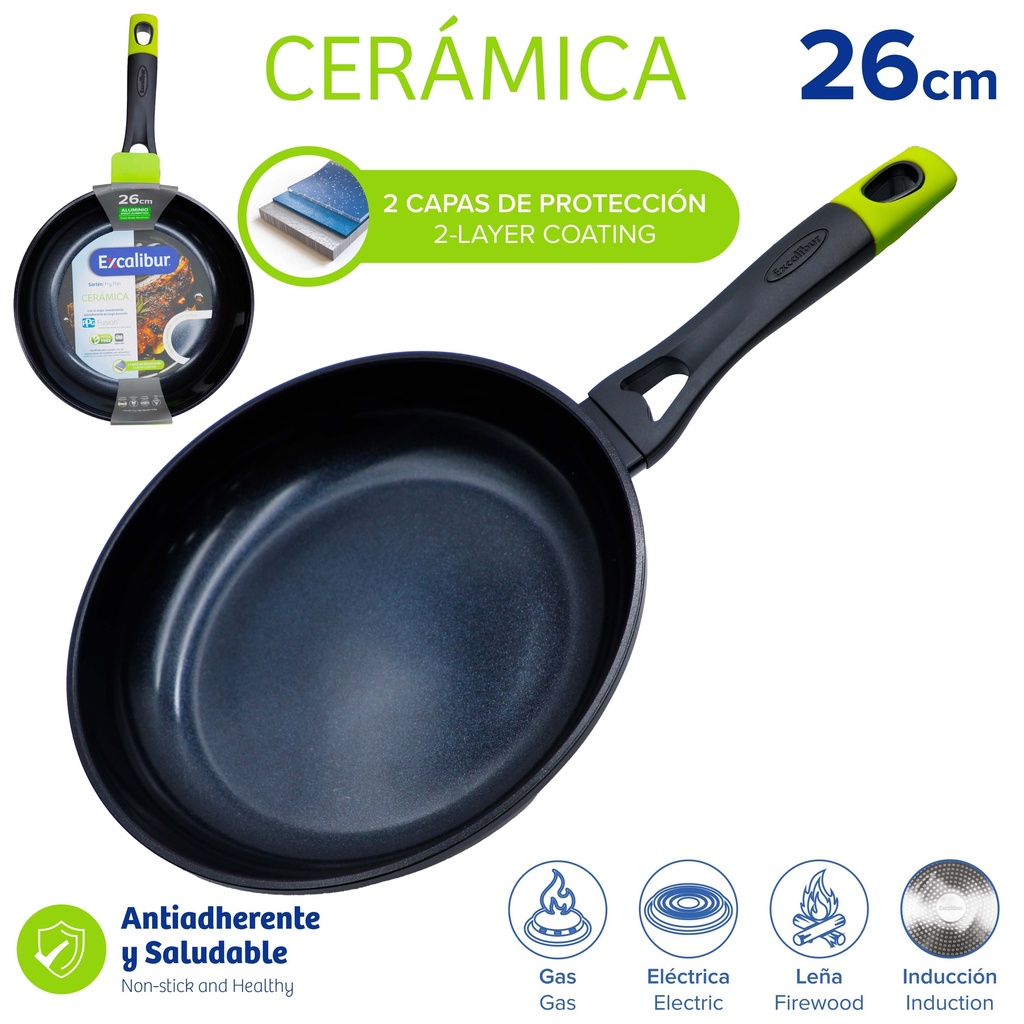 SARTEN 26CM EXCALIBUR 10-631