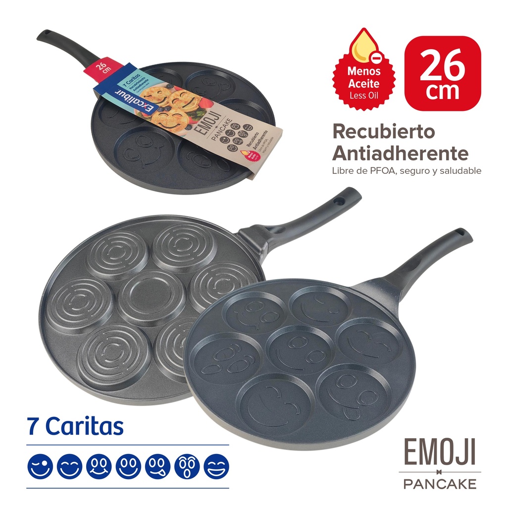 SARTEN CON MOLDE EXCALIBUR 10-643