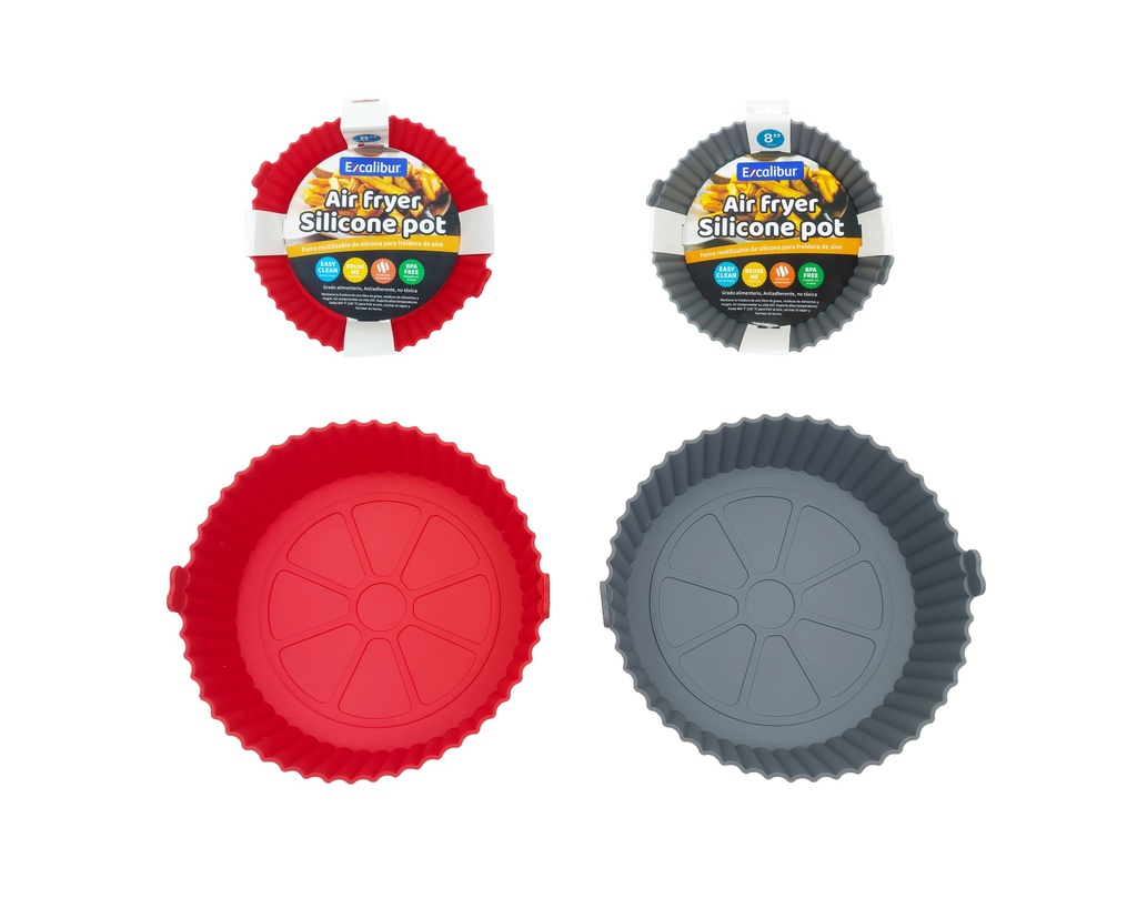 SILICONA P/AIR FRYER 8" EXCALIBUR 10-676