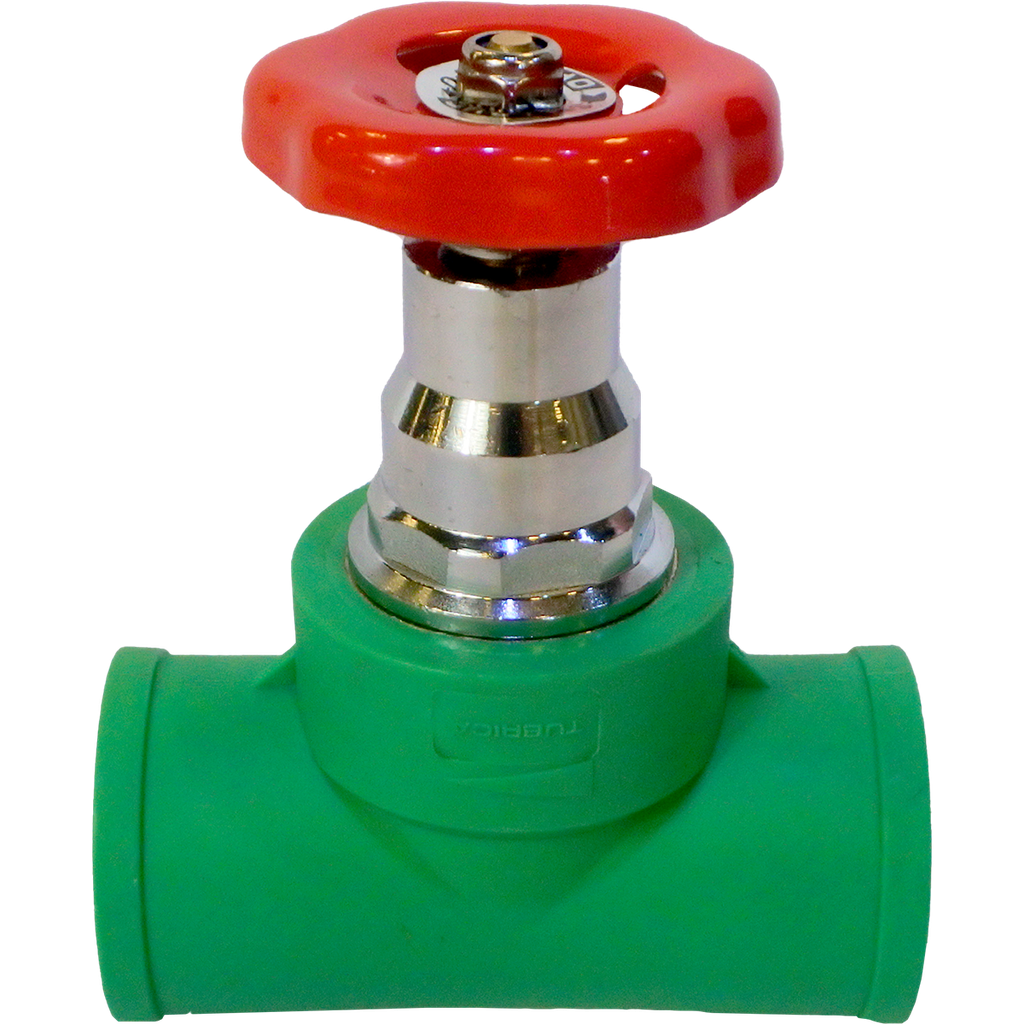 LLAVE COMPUERTA PPR 20MM TUBRICA 2-632