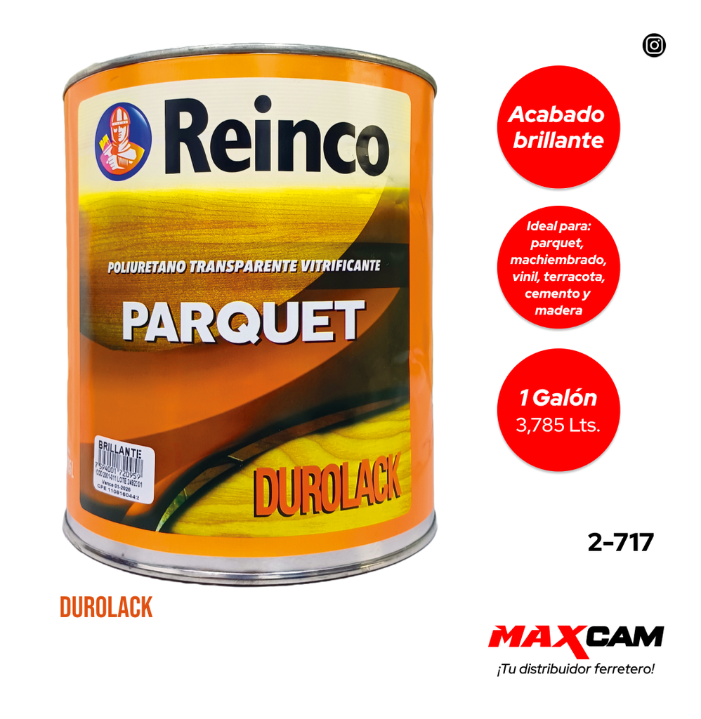 POLIURETANO PARQUET BRILLANTE x GALON REINCO 2-717