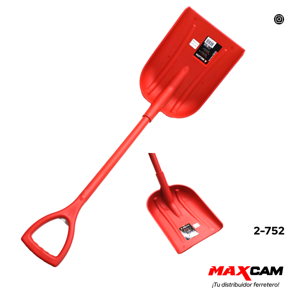 PALA PLASTICA CUADRADA BELLOTA 2-752