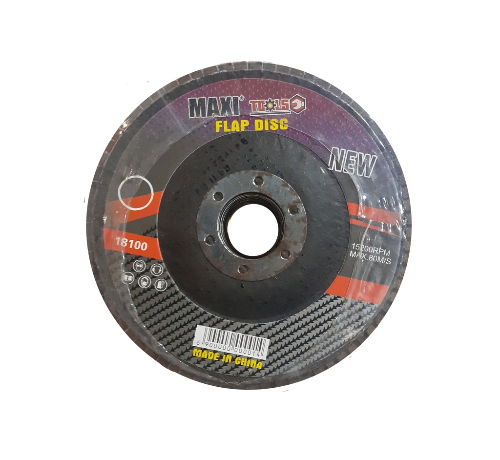 DISCO FLAP 4 1/2 DE 80 MAXI TOOLS 3-205