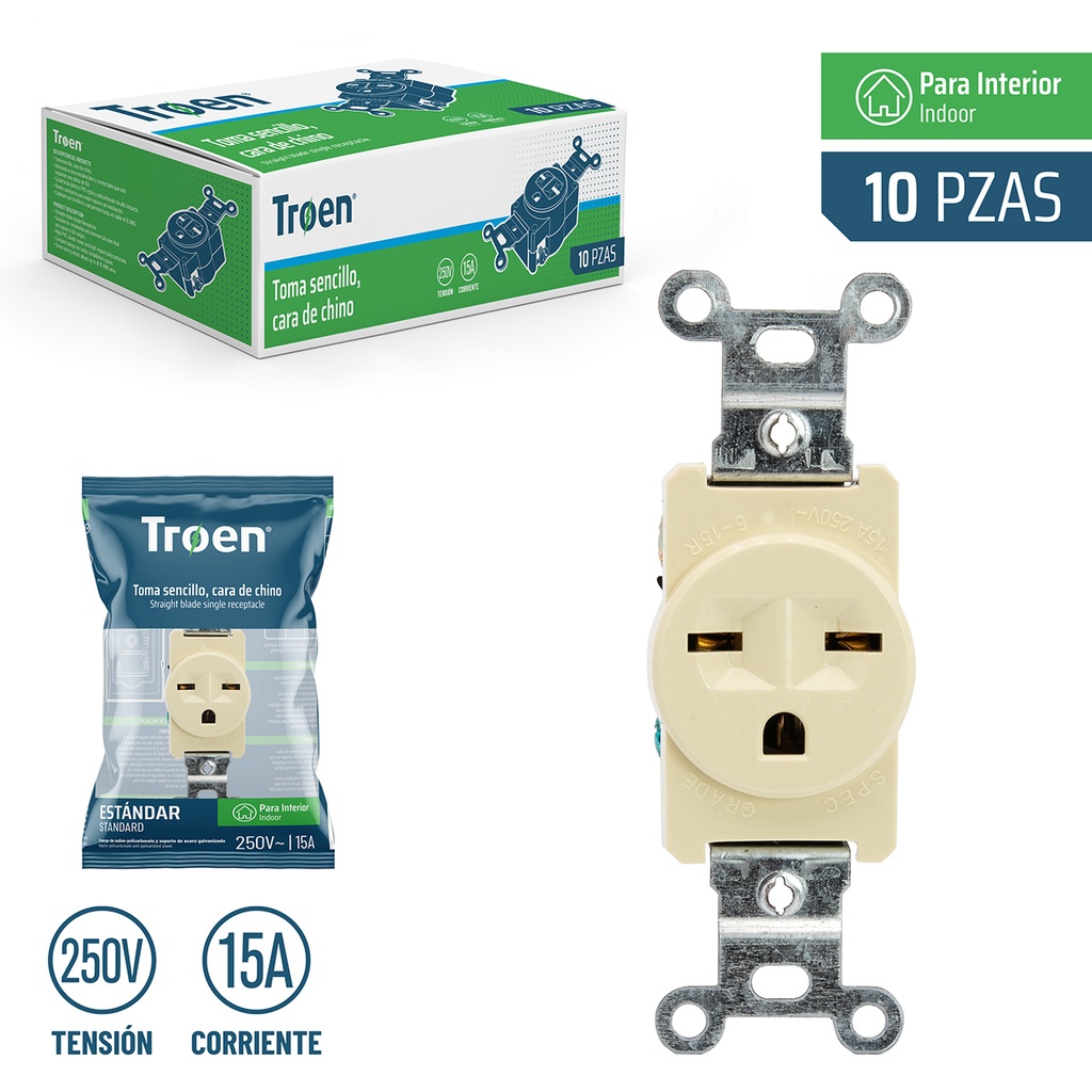 TOMA CHINA 220V TROEN 3-261