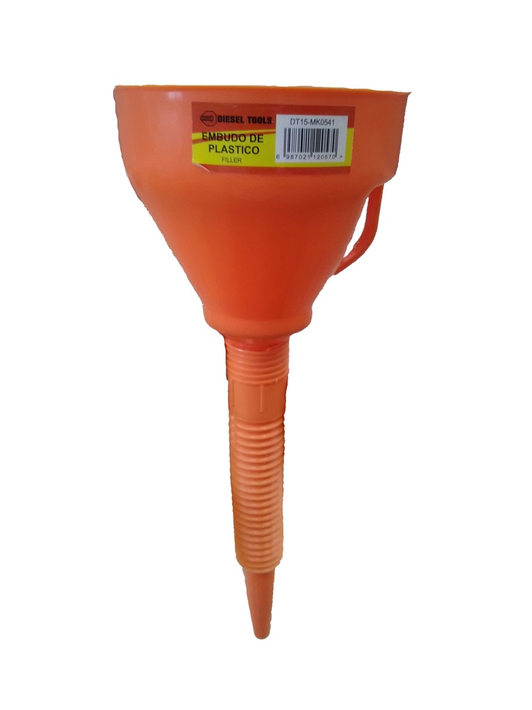 EMBUDO DE PLASTICO CON PICO FLEXIBLE DIESEL T 3-342