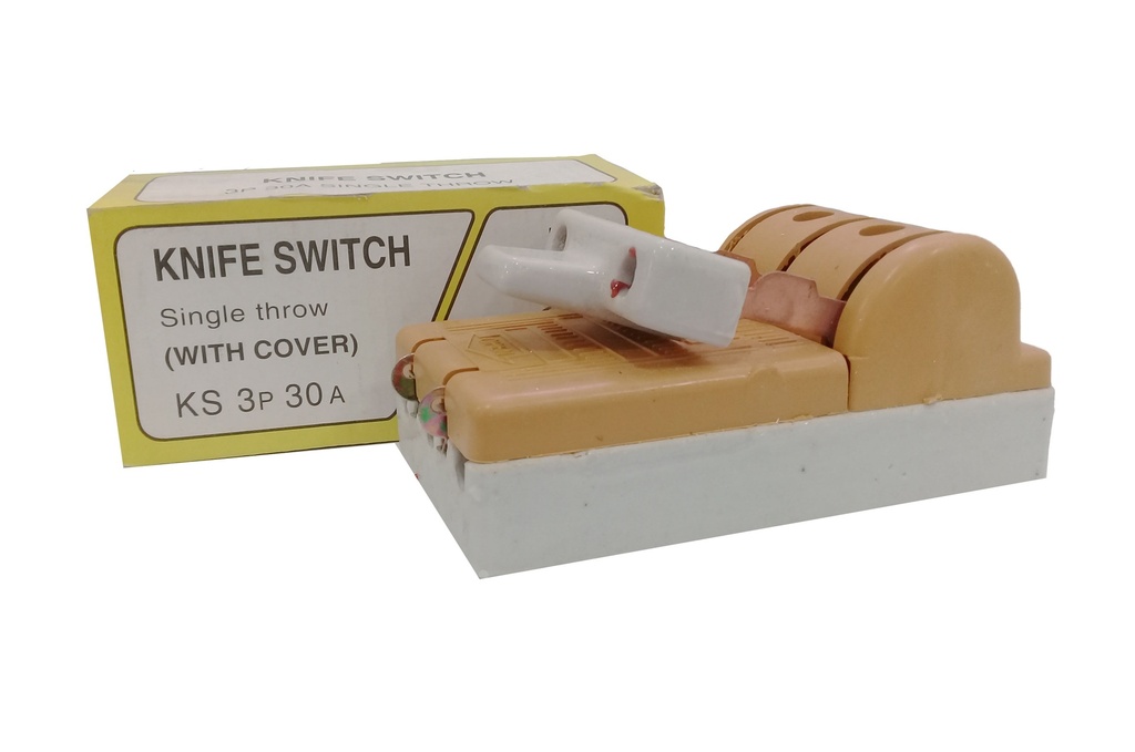 CUCHILLA UN PASE 3Px30A AMARILLA  TRIC 3-353