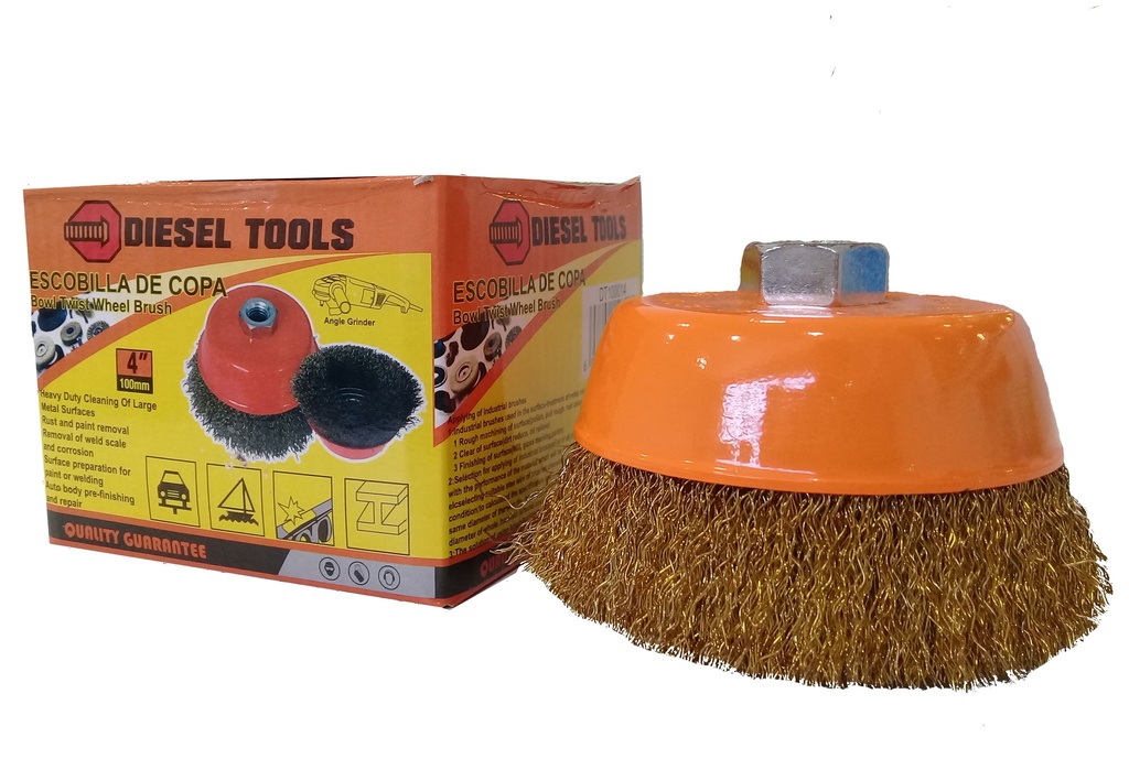 CEPILLO CIRC ALAMBRE 4" x 5/8 DIESEL TOOL 3-405