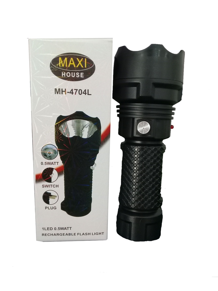 LINTERNA RECARGABLE 1 LED EN CAJA 3-420