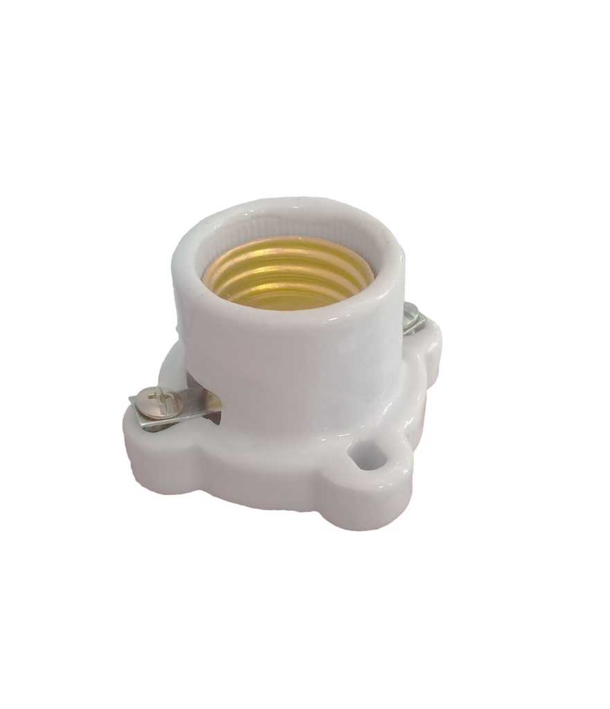 SOCATE PORCELANA 4 TORNILLOS PEQUEÑO 3-439