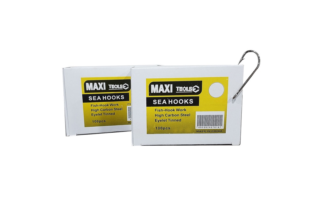 ANZUELO P/PESCAR #10 x CAJA 100 UNID MAXITOOL 3-447