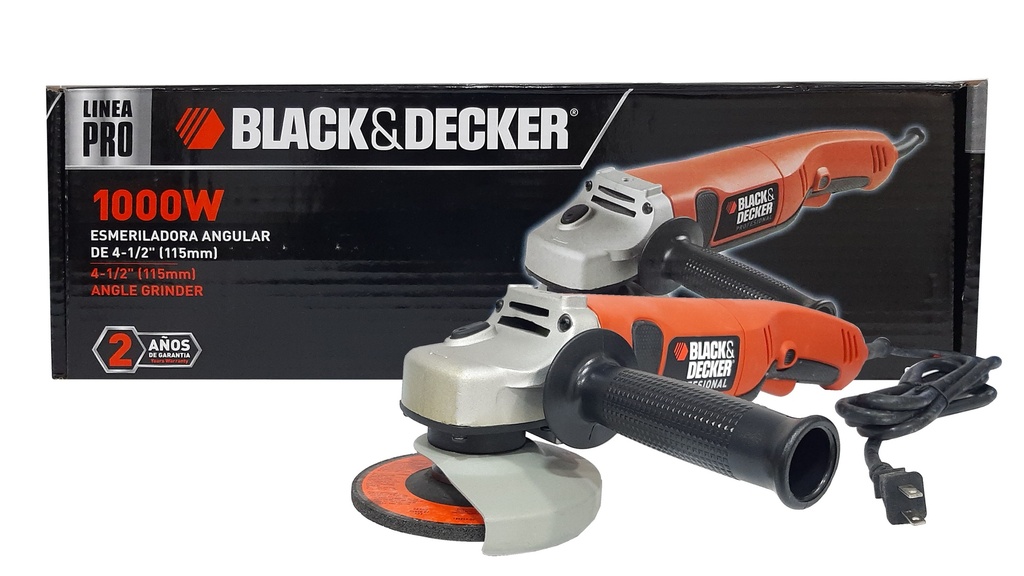 ESMERIL BLACK&DECKER  4 1/2¨1000W 3-510