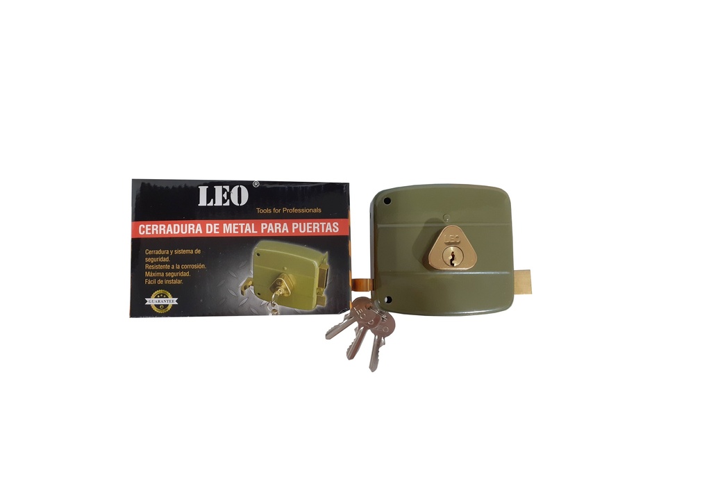 CERRADURA CILINDRO FIJO IMPORTADA LEO 3-623