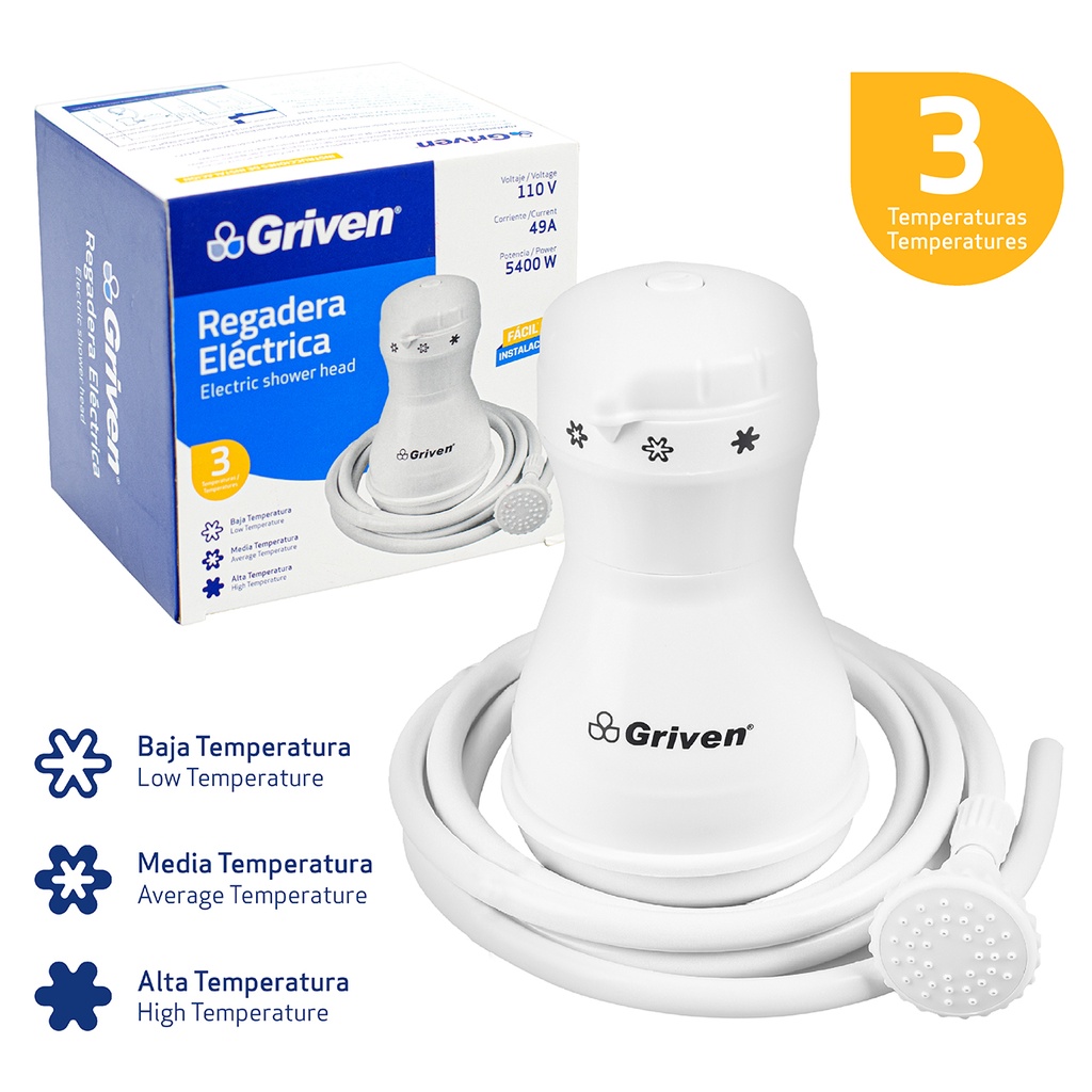 DUCHA CALENTADOR GRIVEN 4-003