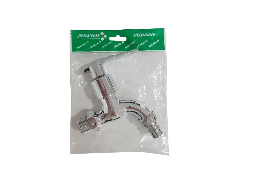 LLAVE CHORRO PASO RAPIDO PLATEADA JIEBANGTE 4-045