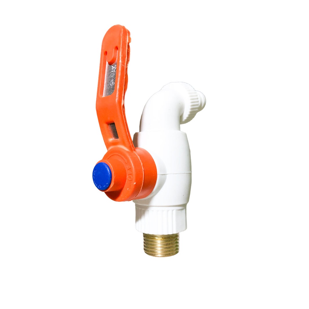 LLAVE CHORRO PASO RAPIDO MANGO NARANJA 4-050