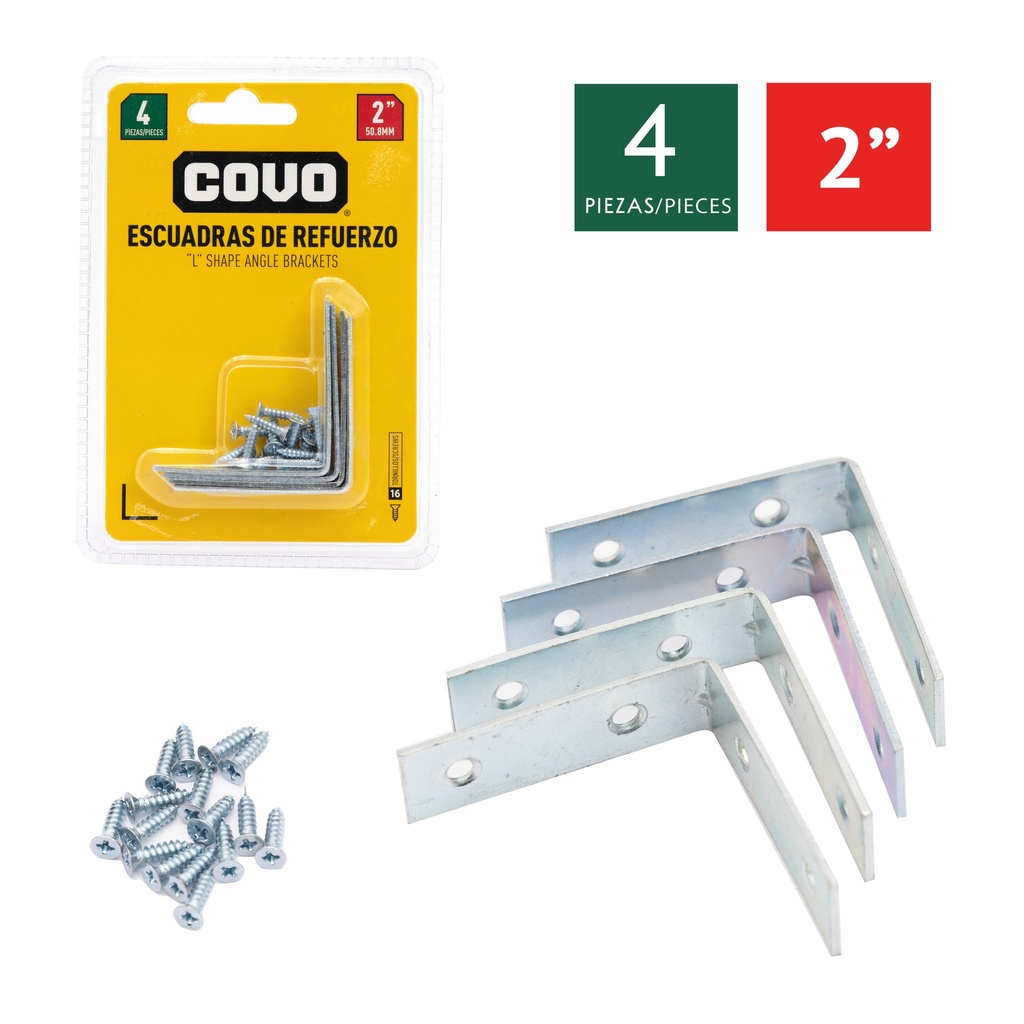 ESCUADRA D/REFUERZO 2" COVO 4-164