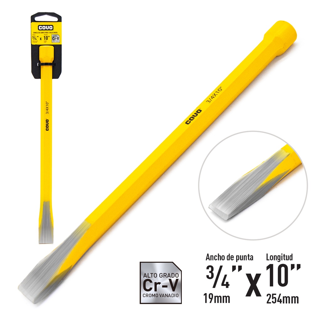 CINCEL 3/4 X10" COVO 4-191