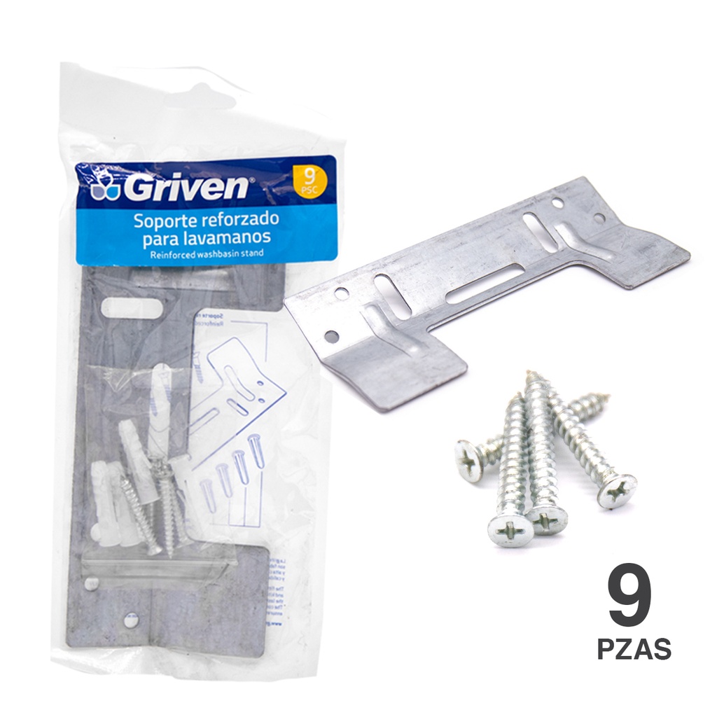 UNA P/LAVAMANO C/TORNILLO GRIVEN 4-336