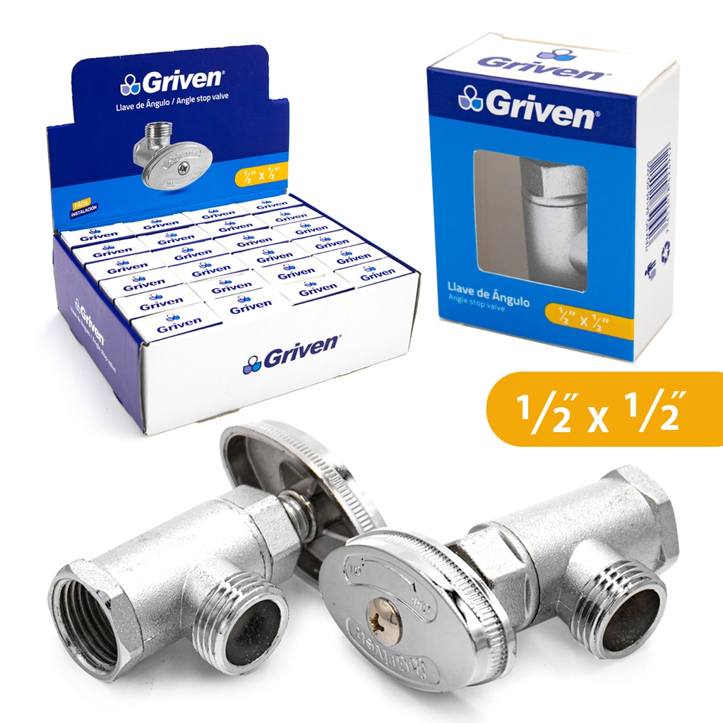 LLAVE ARRESTO 1/2" x 1/2"  GRIVEN 4-369