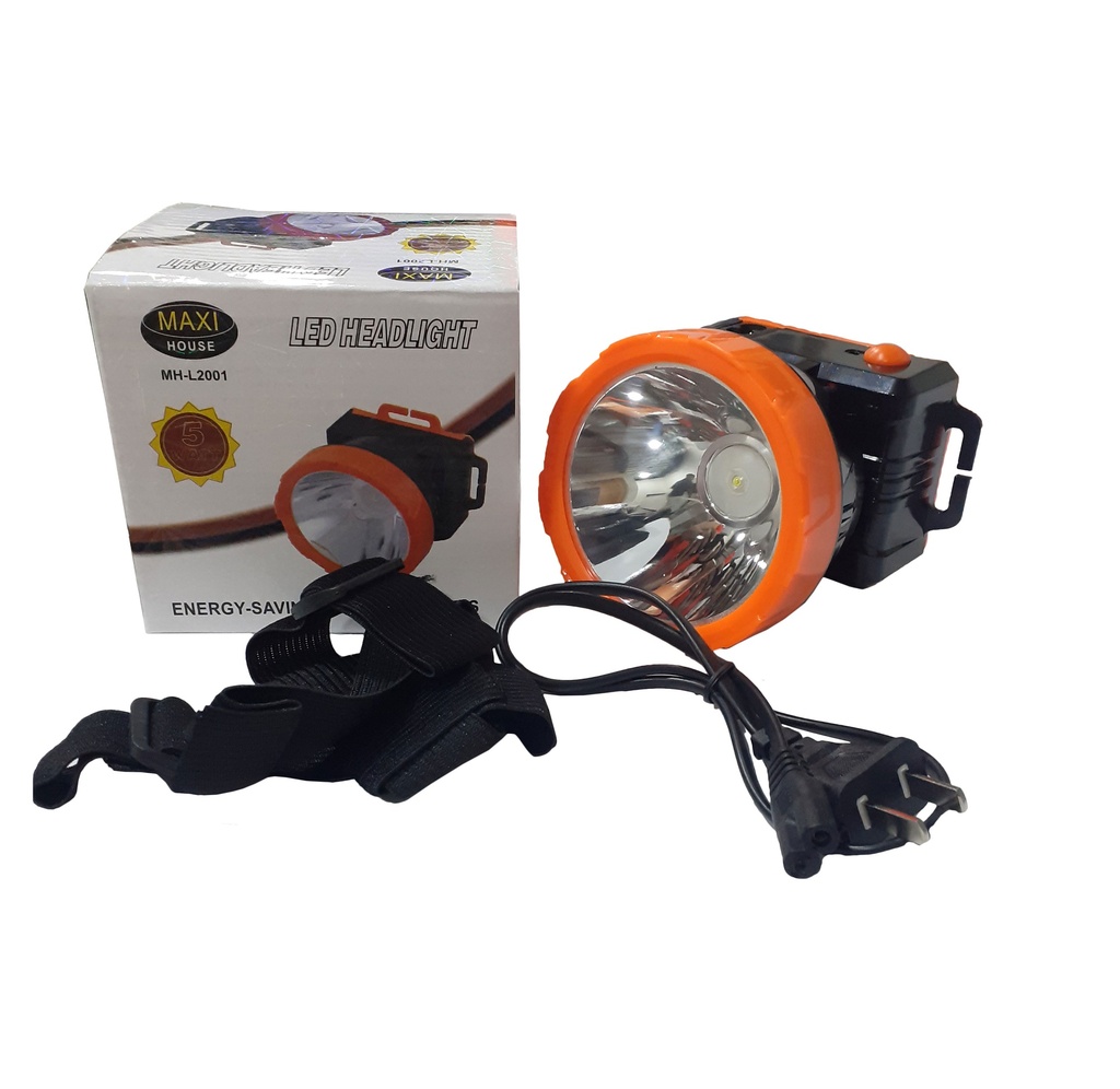 LINTERNA MINERA RECARGABLE 5W MAXI HOUSE 4-415