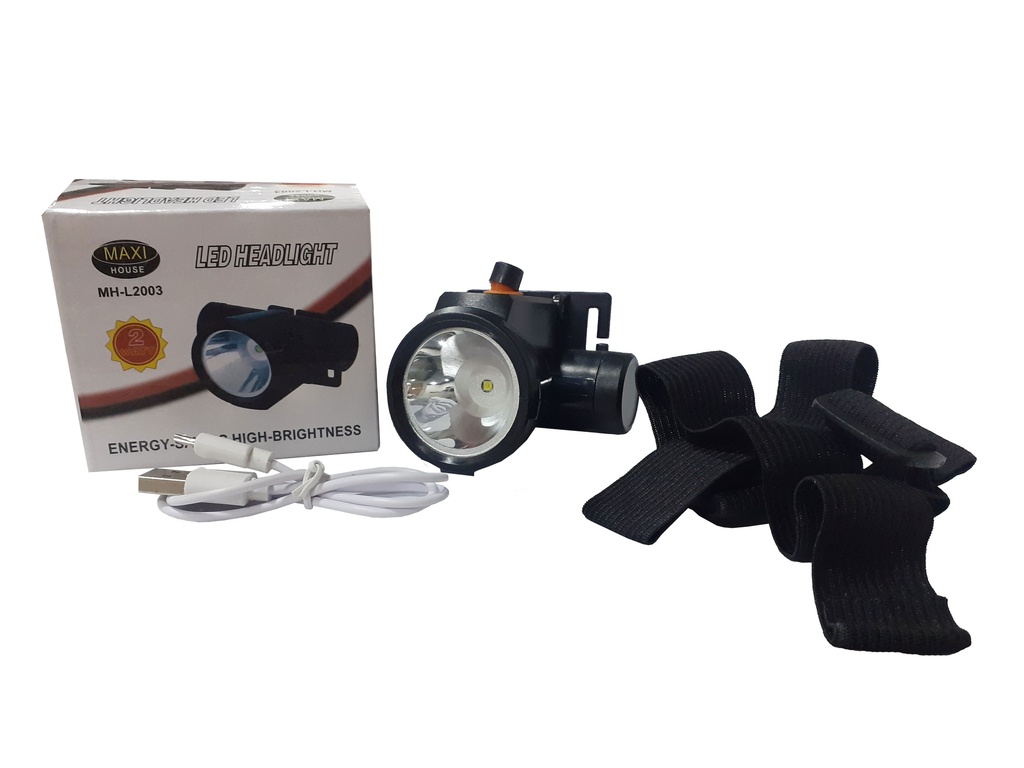 LINTERNA MINERA RECARGABLE 2W MAXI HOUSE 4-416