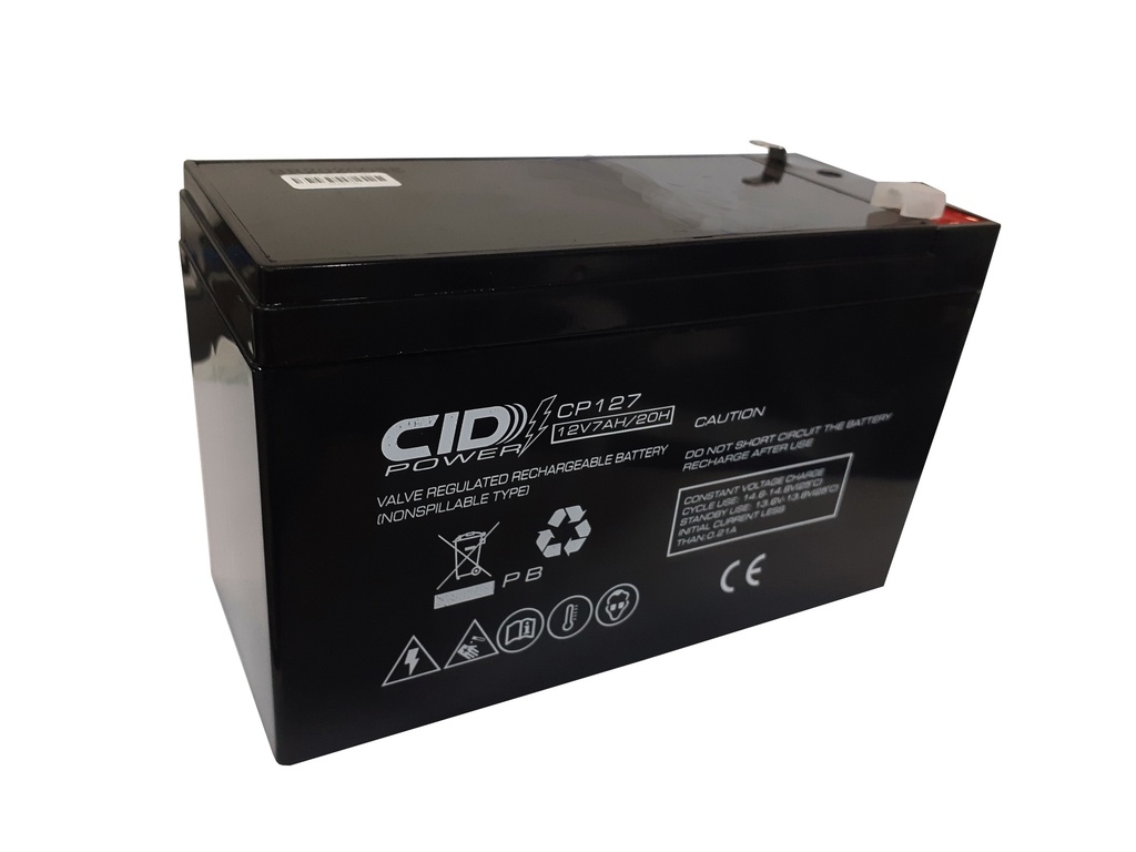 BATERIA CIDPOWER 12V 7AMP 4-464