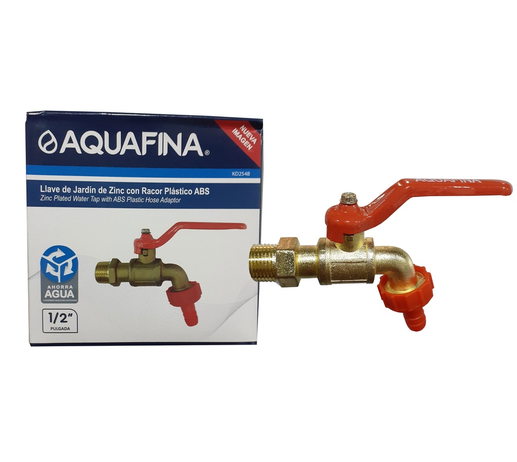 LLAVE MANGUERA PASO RAPIDO AQUAFINA 4-529