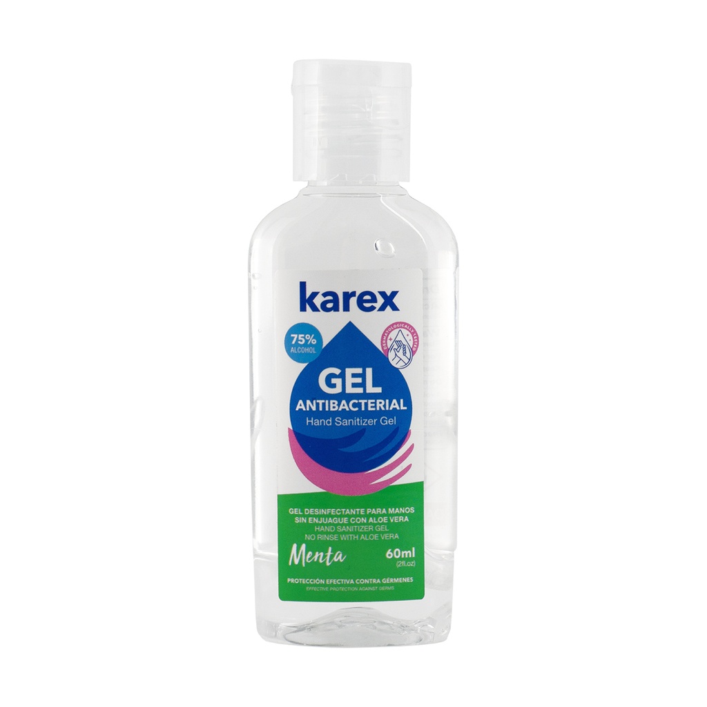 GEL ANTIBACTERIAL x 60 ML KAREX 4-607