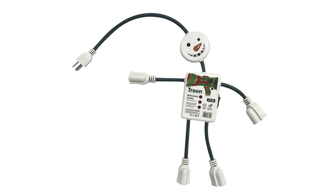 EXTENSION ELECTRICA NAVIDEÑA  TROEN 4-623