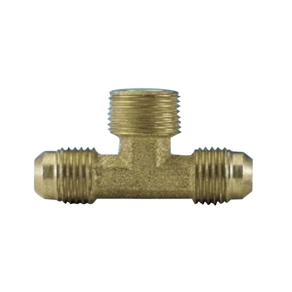 TEE 3/8 SAE x 3/8 SAE x 3/8 MNPT 0-039